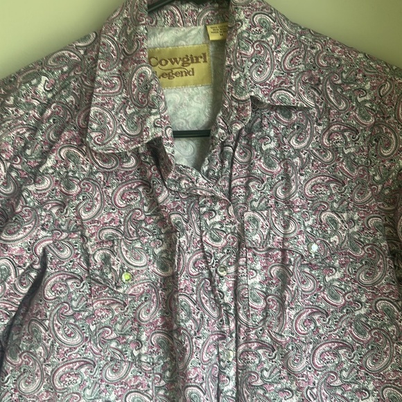 Pink Rodeo Button Down - Picture 3 of 3